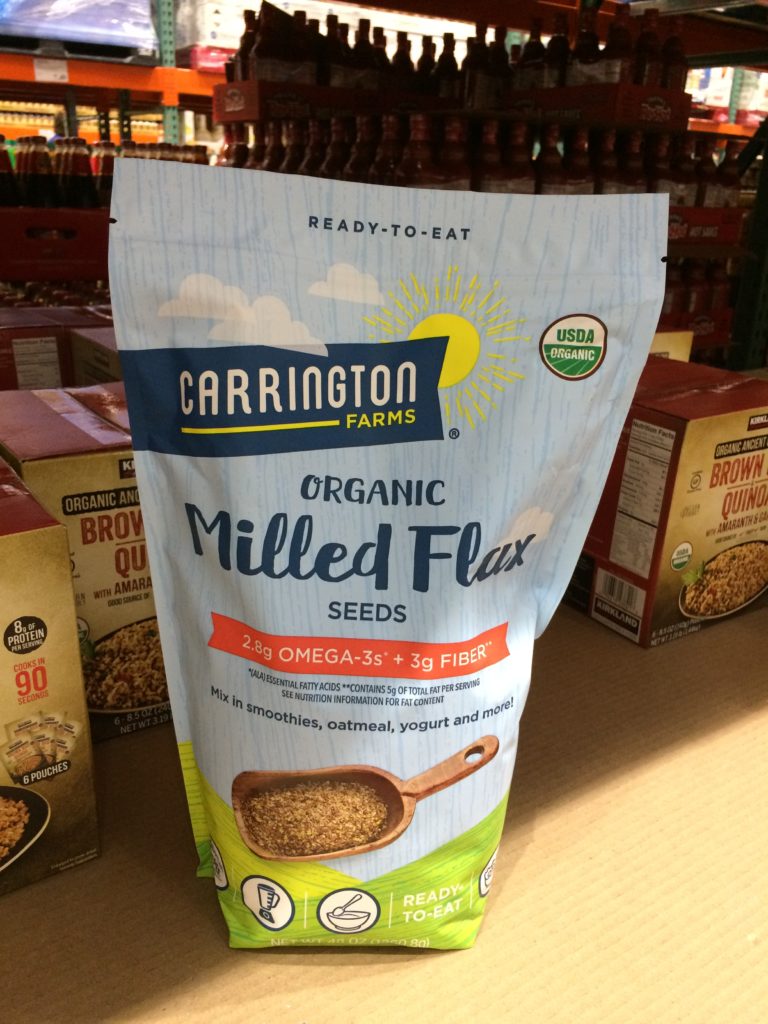Carrington Farms Organic Milled Flax Seeds 3-Pound Bag – CostcoChaser