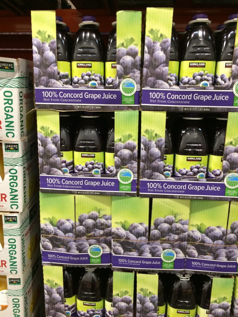 Costco1150336Kirkland SignatureConcordGrapeJuiceall CostcoChaser