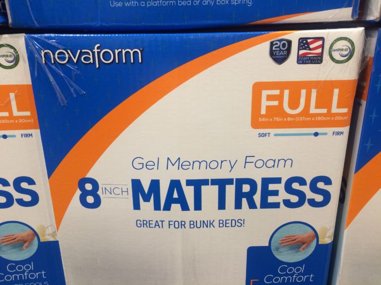 costco memory foam mattress novaform