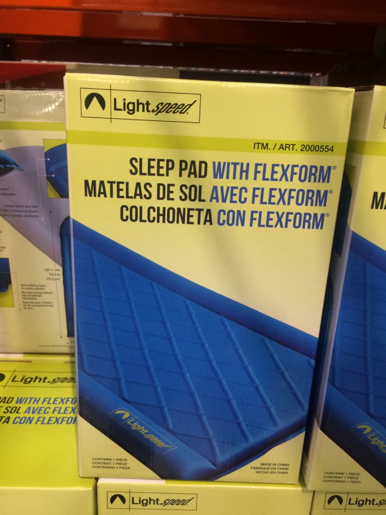 lightspeed outdoors insulated air pad