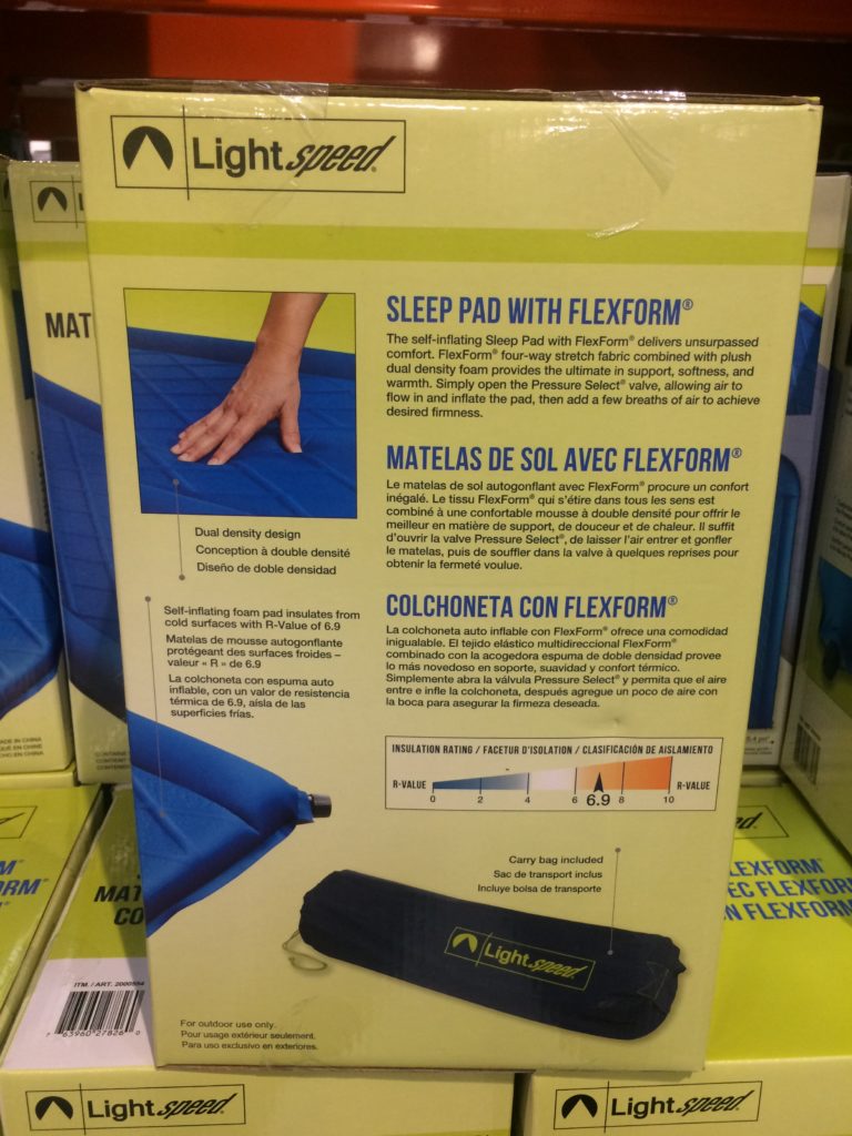 Lightspeed Sleep Pad Costco Review at Julienne Nunez blog