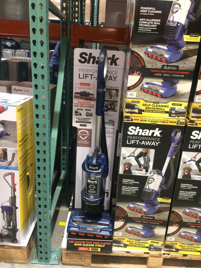 shark performance lift away upright vacuum with duoclean