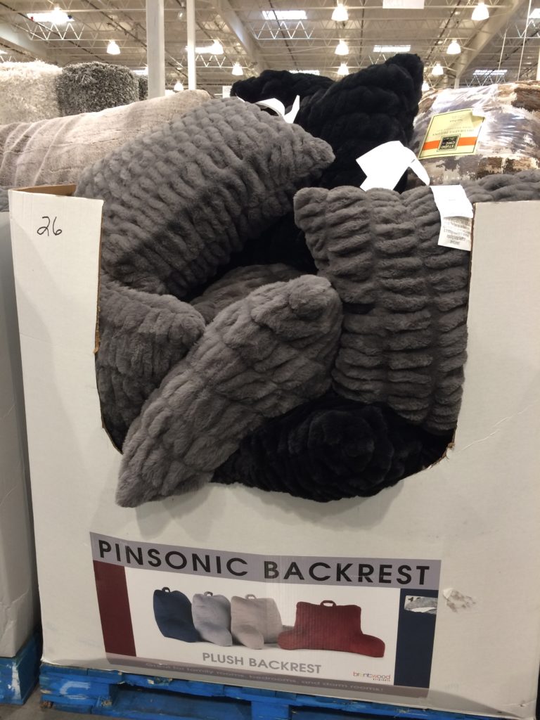 Costco1298764FauxFurRuchedPillowall CostcoChaser