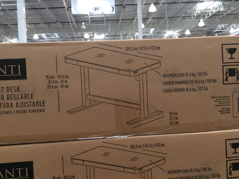 Costco1334060TresantiAdjustableHeightDesksize CostcoChaser