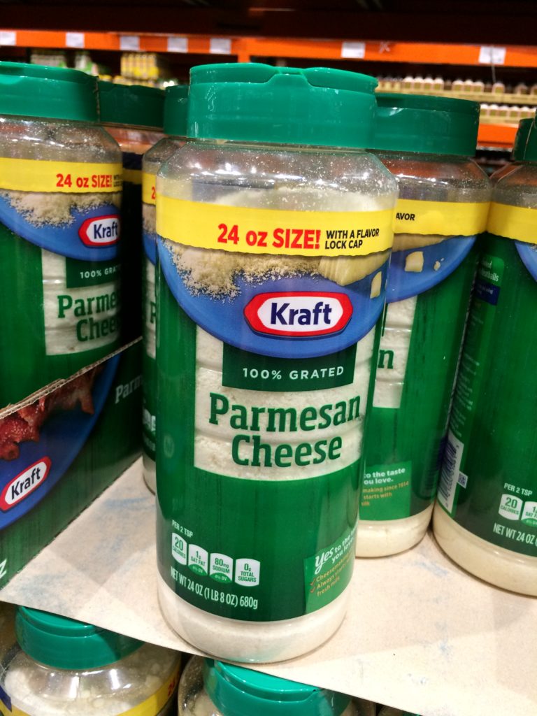 Kraft Grated Parmesan Cheese 24 Ounce Containers CostcoChaser