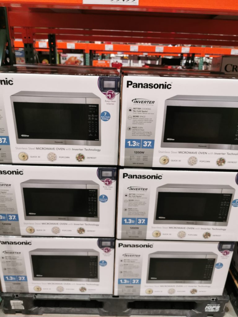 Costco 1325470 Panasonic 1.3CuFt Countertop Microwave Oven All 768x1024 