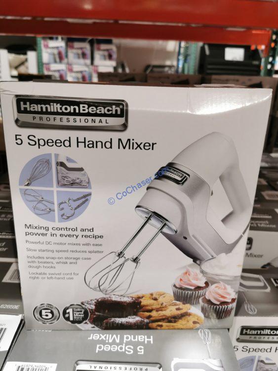 Oster 5-Speed Hand Mixer White, 1.0 CT