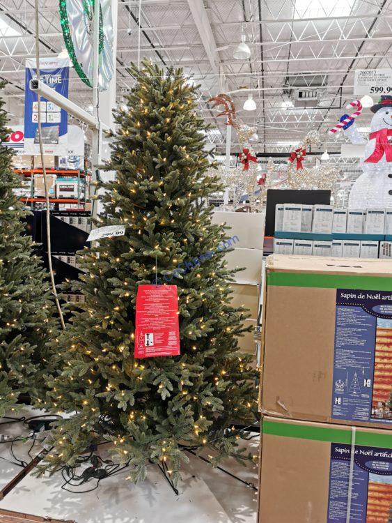 7.5′ Pre-Lit LED Christmas Tree Surebright EZ Connect Color – CostcoChaser