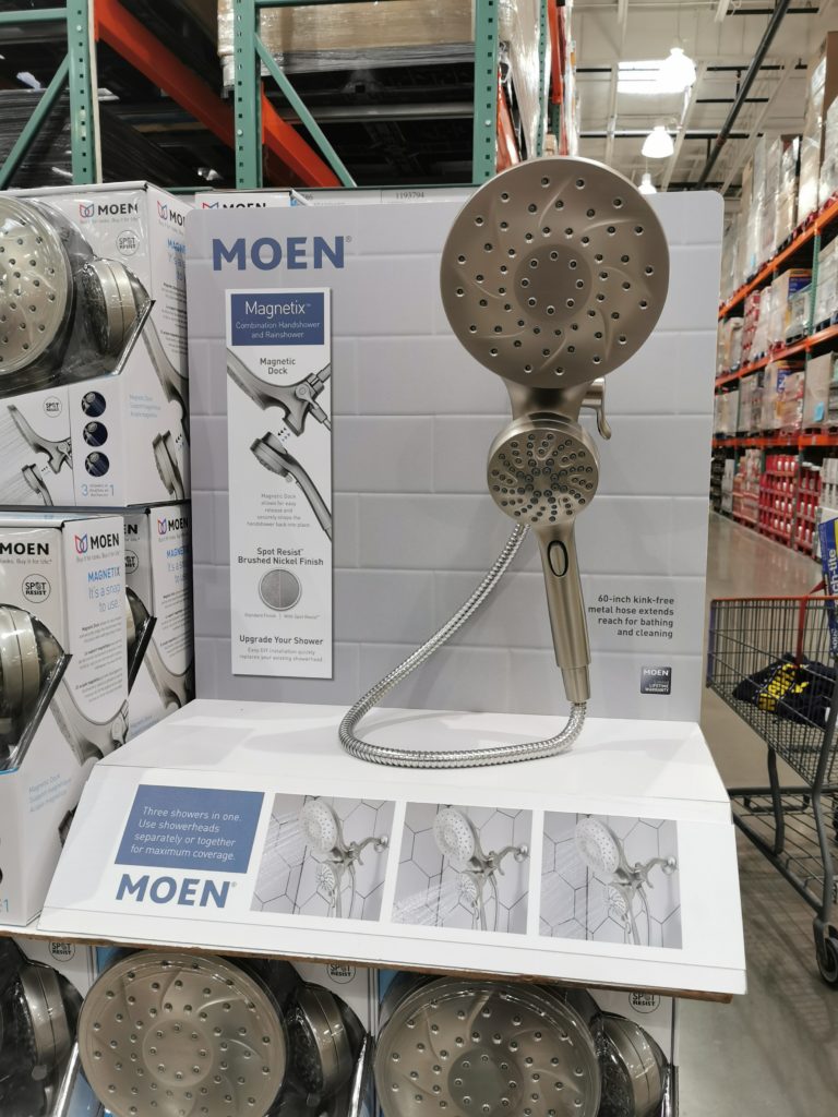Moen Brushed Nickel Showerhead CostcoChaser