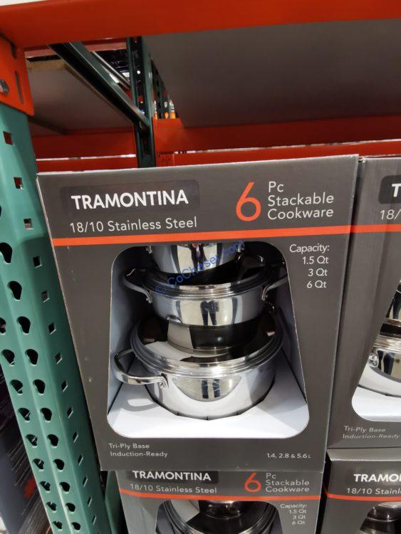 Tramontina 6-Piece Stackable Sauce Pot Set – CostcoChaser