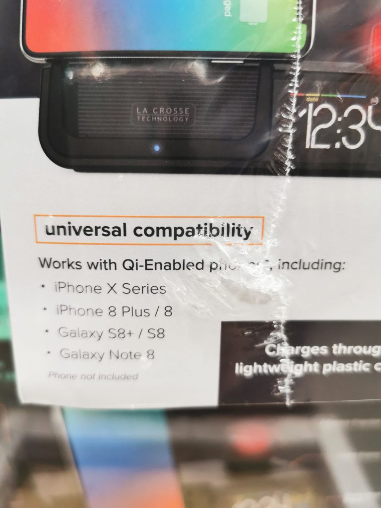 Costco1348651LaCrosseWattzProjectionAlarmClockWirelessCharging