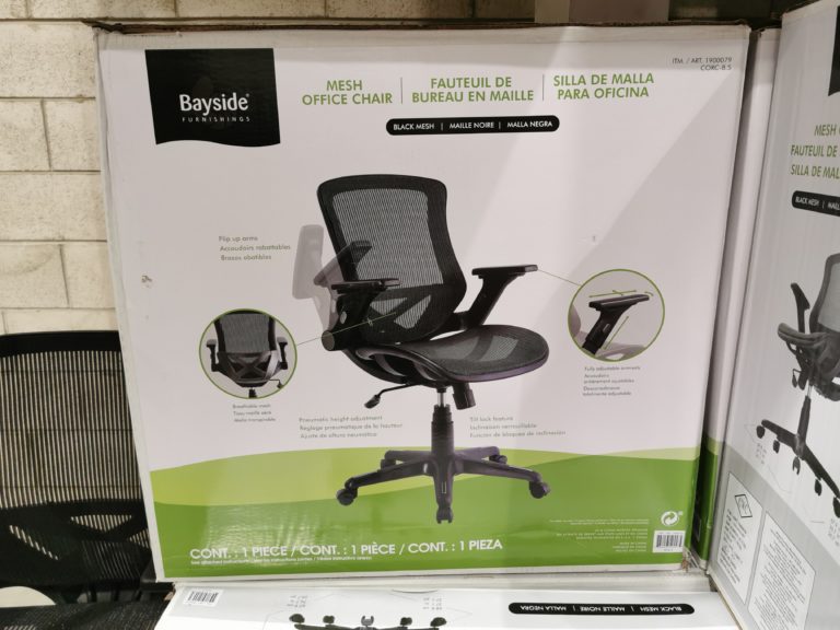 Costco 1900079 Bayside Furnishings Metrex IV Mesh Office Chair1   Costco 1900079 Bayside Furnishings Metrex IV Mesh Office Chair1 768x576 