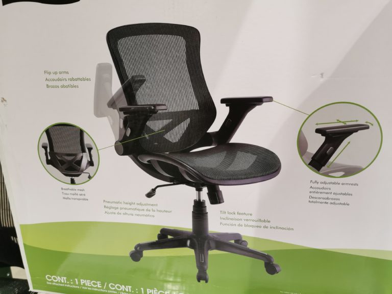 Costco 1900079 Bayside Furnishings Metrex IV Mesh Office Chair4   Costco 1900079 Bayside Furnishings Metrex IV Mesh Office Chair4 768x576 