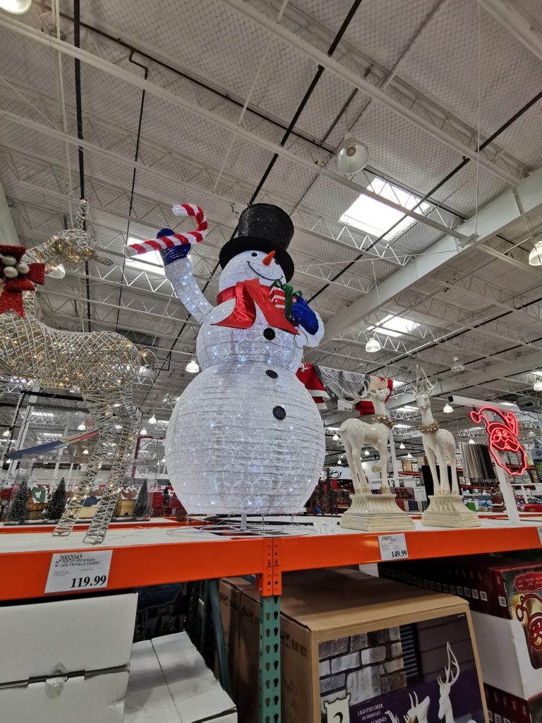 84″ POP Up Snowman with LED Twinkle Lights – CostcoChaser