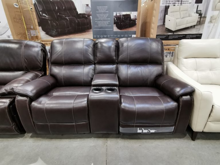 Barcalounger Leather Power Reclining Loveseat – CostcoChaser