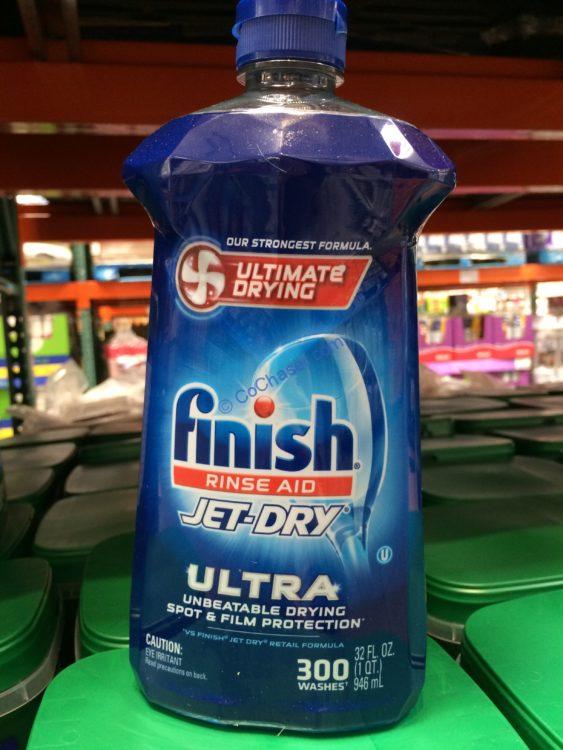 Finish JET-DRY ULTRA Rinse Agent Turbo Formula, 32 oz (Pack of 3