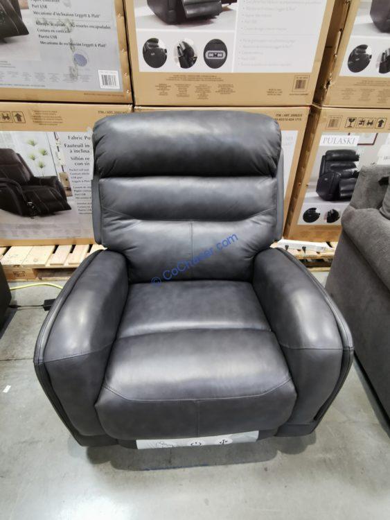 Pulaski Furniture Leather Power Recliner with Power Headrest – CostcoChaser