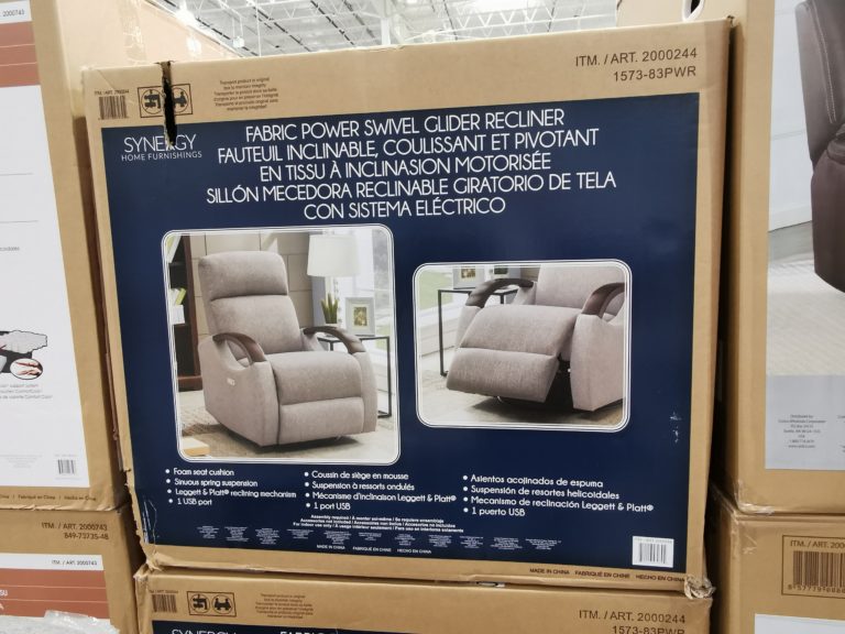 Costco 2000244 Synergy Home Fabric Power Recliner1 CostcoChaser   Costco 2000244 Synergy Home Fabric Power Recliner1 768x576 