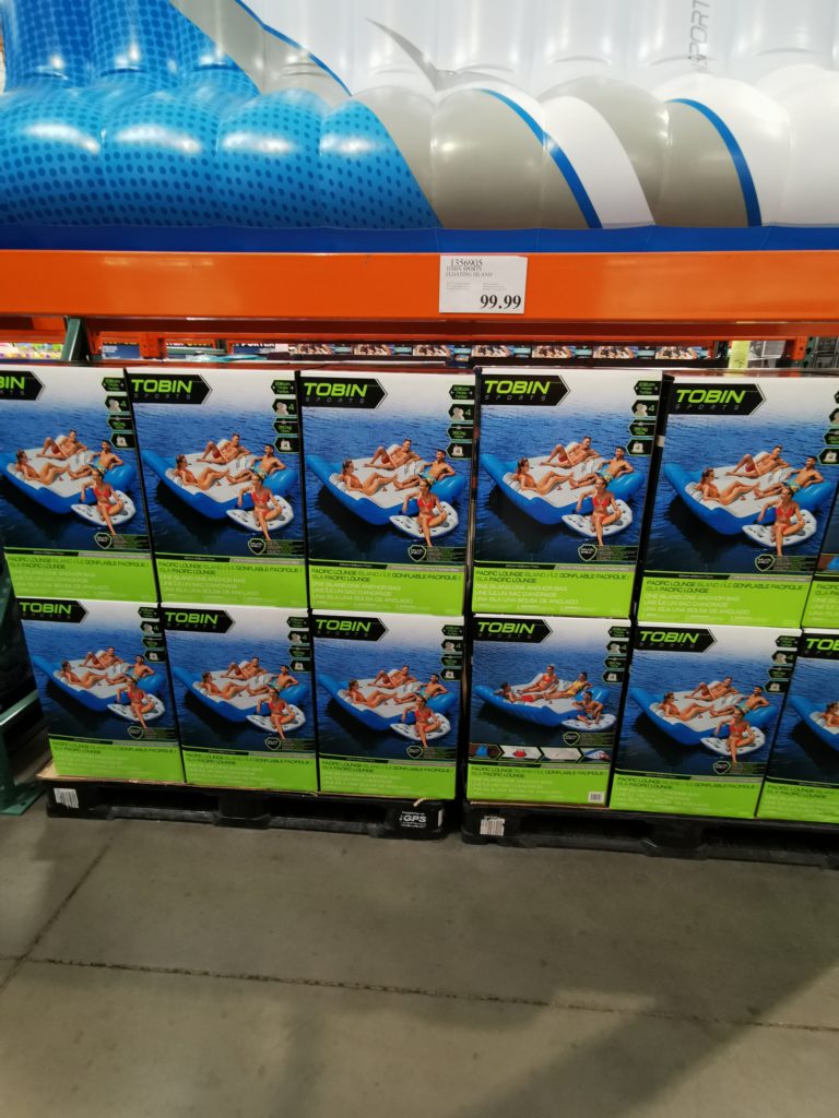 inflatable floating island costco