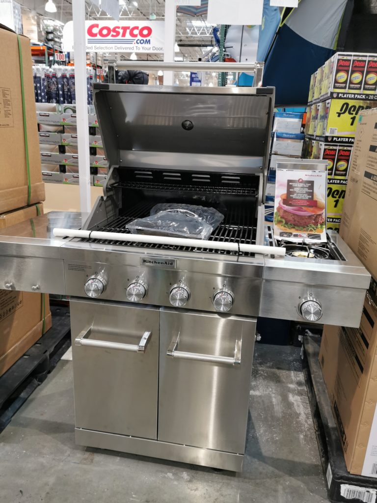 KitchenAid 4burner Gas Grill with Side Burner Model7200954G