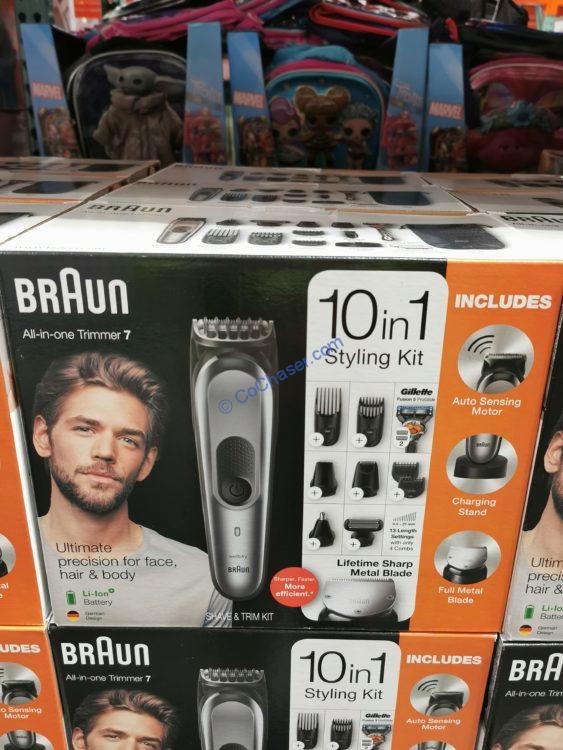 braun 10 in 1 hair trimmer