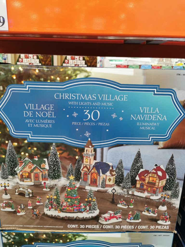 Costco Christmas Village 