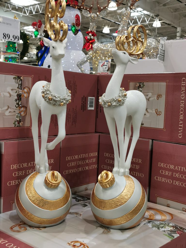 Holiday Deer on Ornament, Set of 2 – CostcoChaser