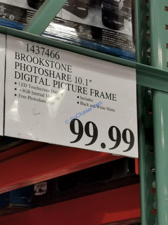 Costco 1437466 Brookston PhotoShare 10.1 HD Touchscreen Digital