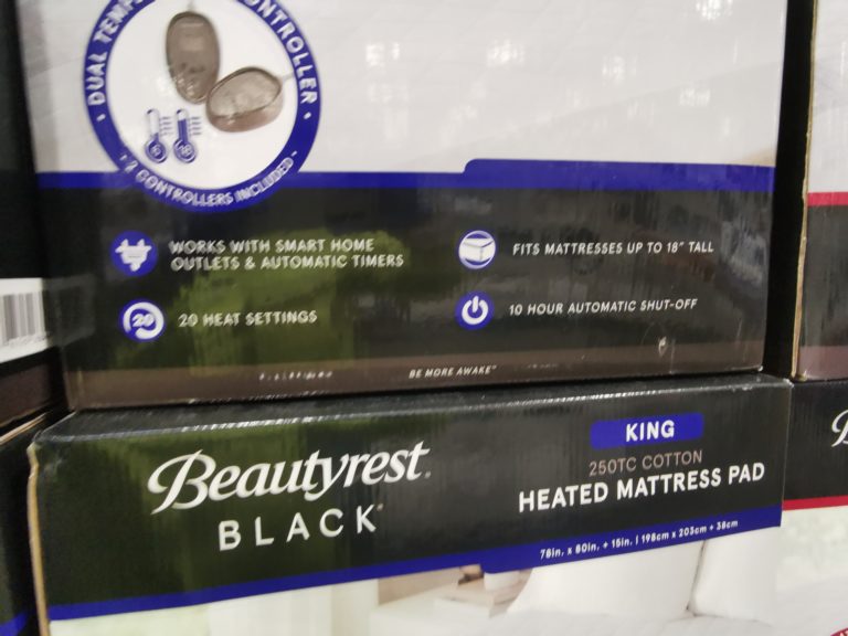 costco heated mattress pad king
