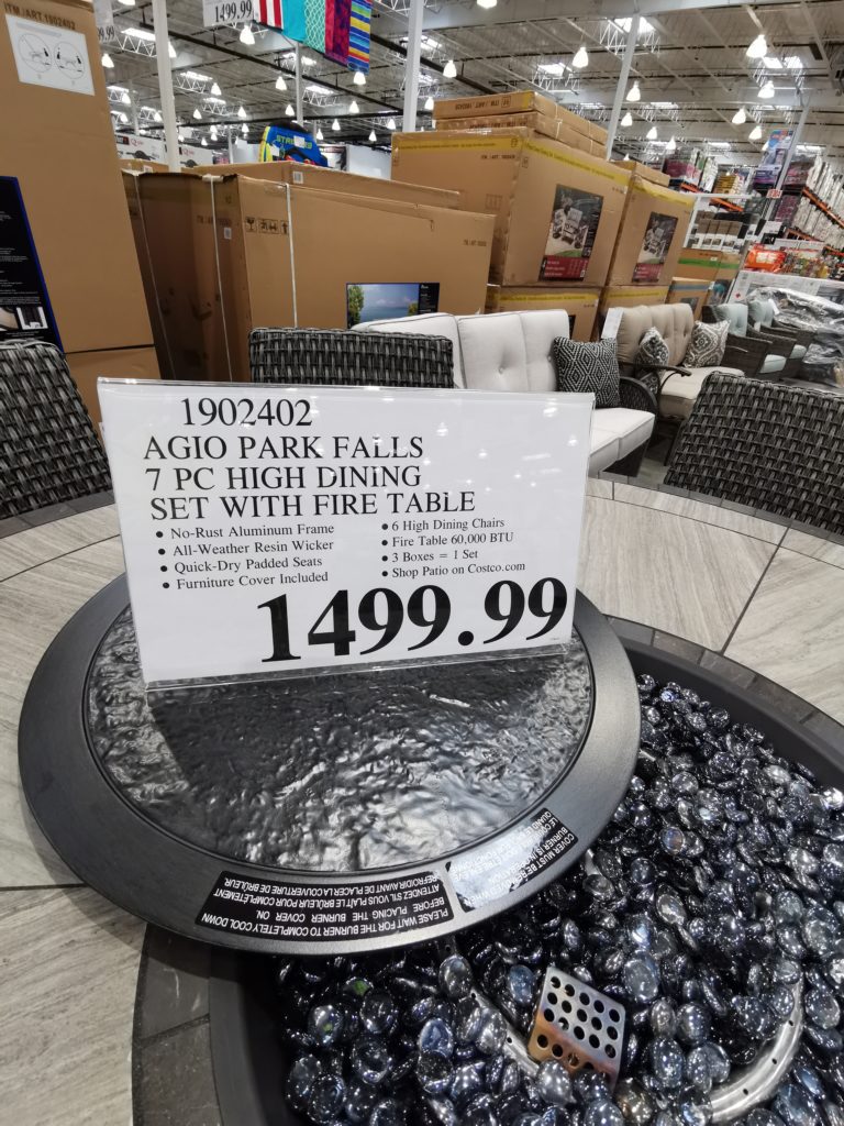 Costco1902402AGIOParkFalls7PCHighDiningSetwithFireTabletag
