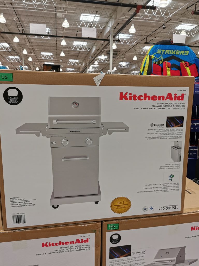 costco kitchenaid grill 2 burner