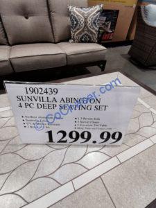 Costco-1902439-Sunvilla-Abington-4PC-Deep-Seating-Set-tag