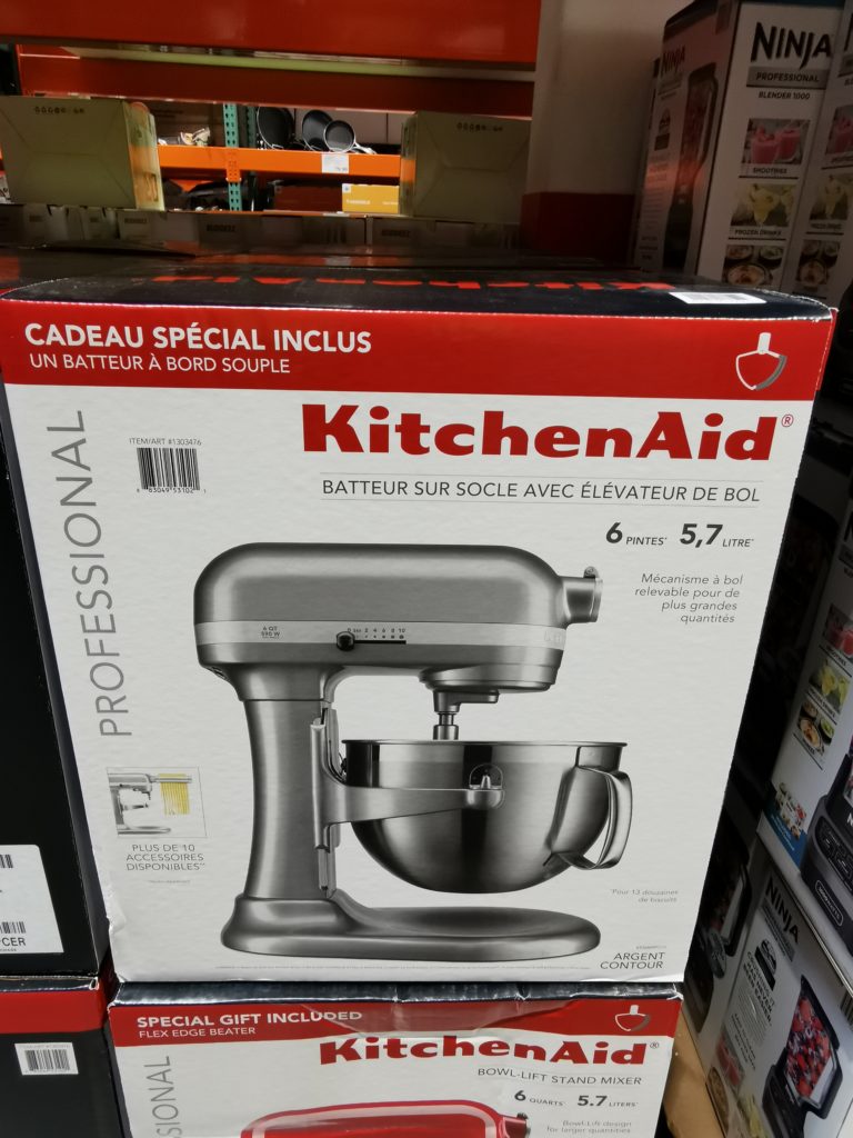 KitchenAid Professional Series 6 Quart Bowl Lift Mixer Model   Costco 1303476 KitchenAid Professional Series6 Quart Bowl Lift Mixer Tag 1 768x1024 