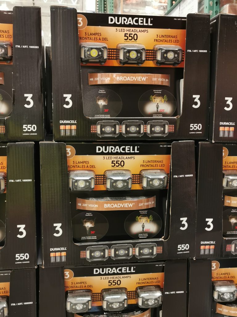 Costco1600263DuracellBroadview550LumenHeadLampall CostcoChaser