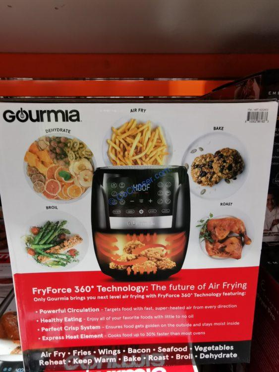 Gourmia 6 Quart Digital Air Fryer, ModelGAF698 CostcoChaser