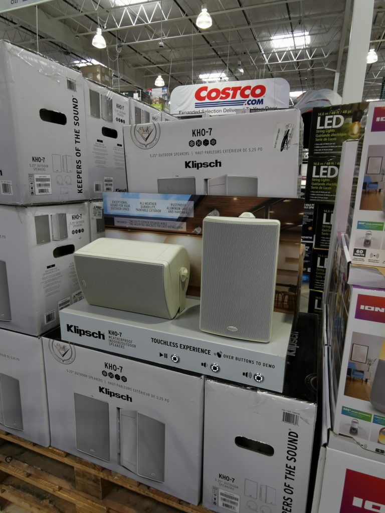 Costco7999100KlipschKHO7OutdoorWeatherproofSpeakers CostcoChaser