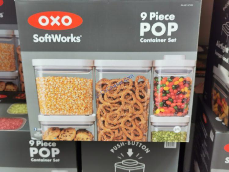 OXO Softworks 9-Piece POP Container Set (New Type)