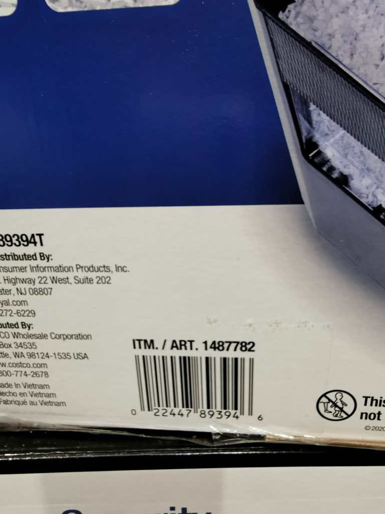 Costco1487782Royal10SheetMicroCutShredderbar CostcoChaser