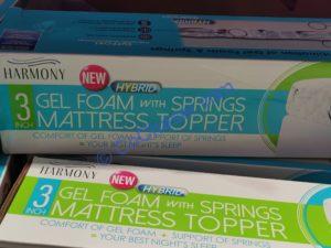 Costco-1488814-1488813-Harmony-3-layer-Gel-Foam-Microcoil-Cooling-Mattress-Topper3