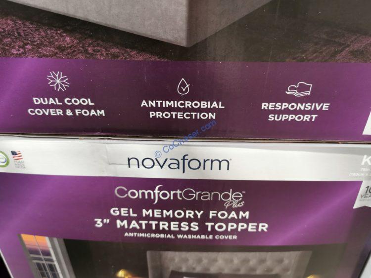 costco novaform mattress topper coupon