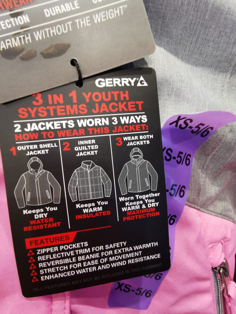 Costco1234275GerryYouth3In1SystemsJacketcode CostcoChaser