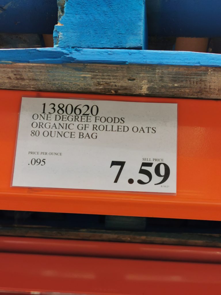 costco-1380620-one-degree-foods-organic-gf-rolled-oats-tag-costcochaser