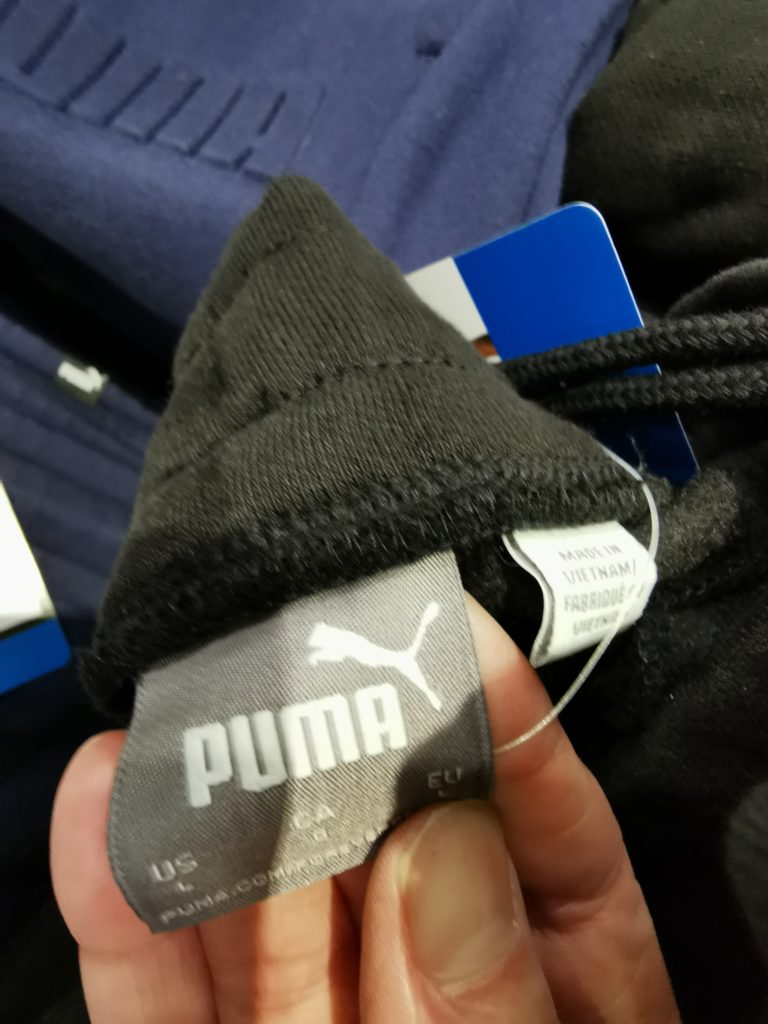 puma pants costco