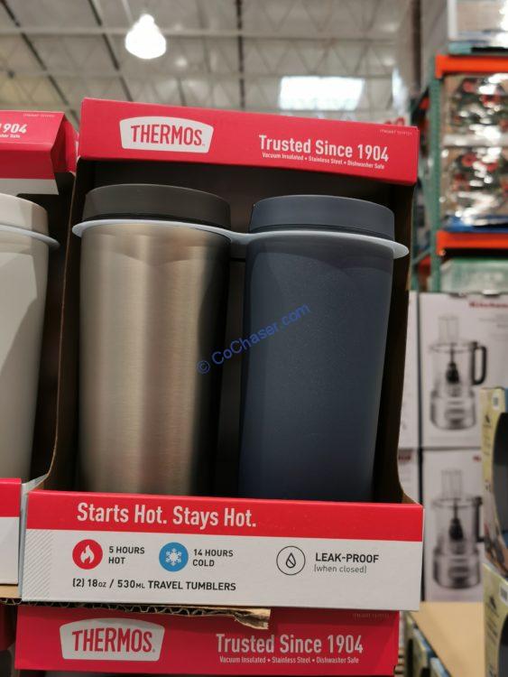 Thermos Stainless Steel 18oz Travel Tumbler, 2-pack – Zippy's Warehouse