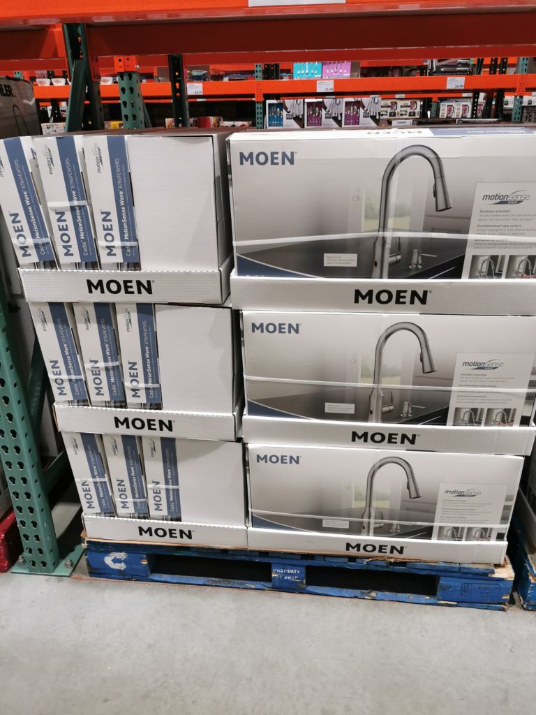 Costco 1525637 Moen Cadia Touchless Kitchen Faucet All 768x1024 