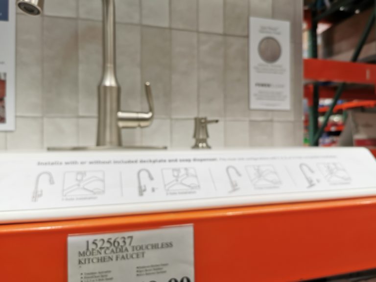 Costco 1525637 Moen Cadia Touchless Kitchen Faucet3 CostcoChaser   Costco 1525637 Moen Cadia Touchless Kitchen Faucet3 768x576 