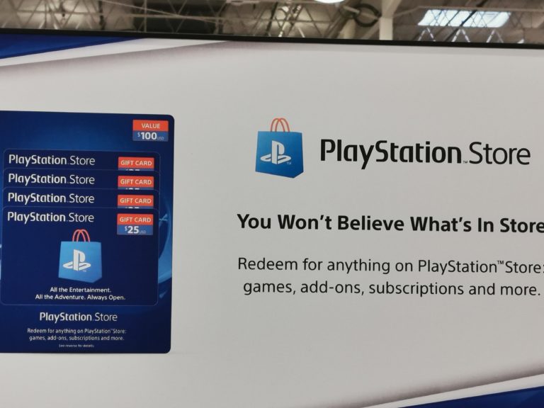 Costco 296 100 Sony PlayStation Gift Card2 CostcoChaser   Costco 296 100 Sony PlayStation Gift Card2 768x576 