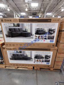 Costco-1356688-Pulaski-Kendale-Sleeper-Sofa-Chaise-all