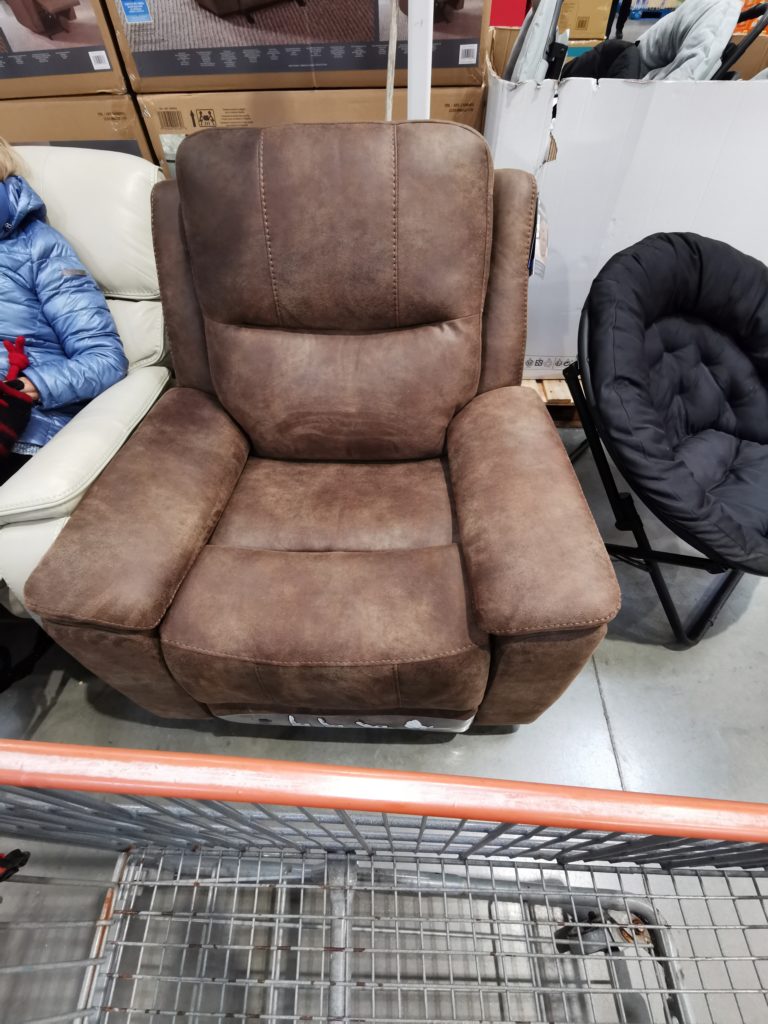 Barcalounger Cyprus Fabric Power Recliner With Power Headrest ...