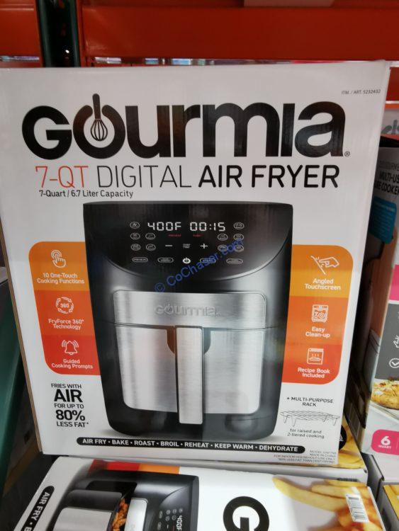 Gourmia 7 Quart Digital Air Fryer, Model#GAF798 – CostcoChaser